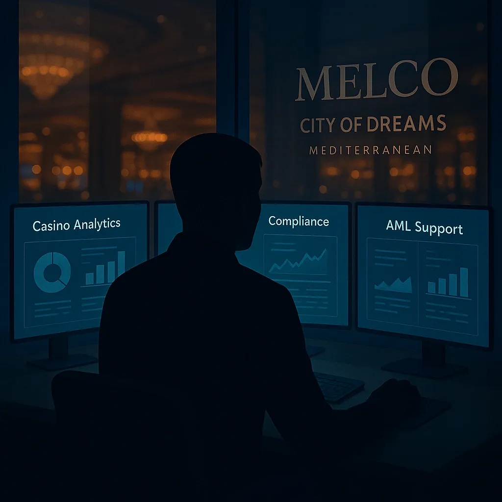 Administrative Analyst & AML Support at City of Dreams Mediterranean